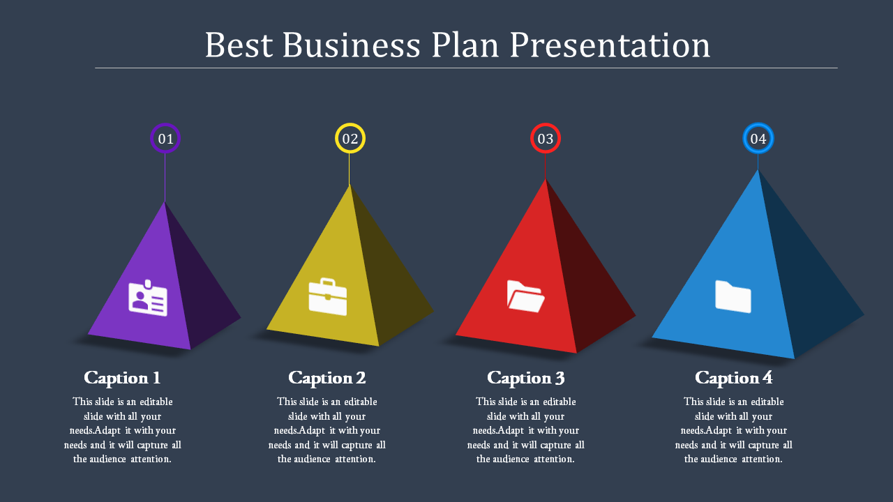 The Best Business Plan PPT Template and Google Slides